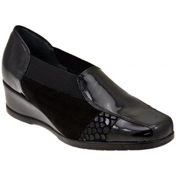 Zapatos Mujer Deportivas Moda Confort Accollato Negro
