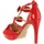 Zapatos Mujer Sandalias Maria Mare 67136 Rojo