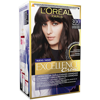 Belleza Mujer Coloración L'oréal Excellence Brunette Tinte 300-true Dark Brown 