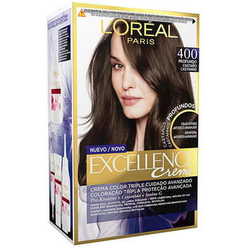 Belleza Mujer Coloración L'oréal Excellence Brunette Tinte 400-true Brown 
