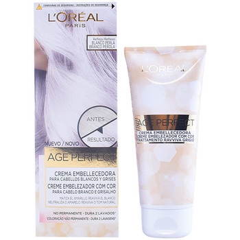 Belleza Mujer Coloración L'oréal Age Perfect Crema Embellecedora Con Color 01-blanco Perla 