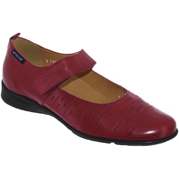 Zapatos Mujer Zapatos de tacón Mephisto Valerina perf Rojo