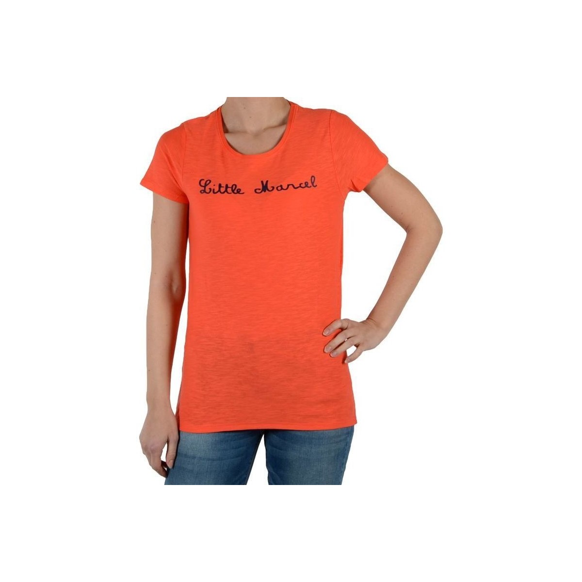 textil Mujer Tops y Camisetas Little Marcel 28450 Rosa