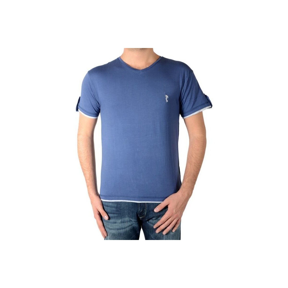 textil Hombre Camisetas manga corta Marion Roth 55786 Azul