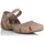 Zapatos Mujer Sandalias Interbios SANDALIA  4449 PIEL BEIG Marrón
