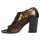 Zapatos Mujer Sandalias Sigerson Morrison STRUZZO Negro / Bronce