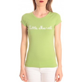 textil Mujer Camisetas manga corta Little Marcel t-shirt tokyo corde vert Verde