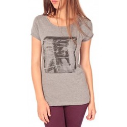 textil Mujer Camisetas manga corta Tom Tailor T-shirt With Print Gris Gris