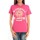 textil Mujer Camisetas manga corta Sweet Company T-shirt Marshall Original M and Co 2346 Fushia Rosa