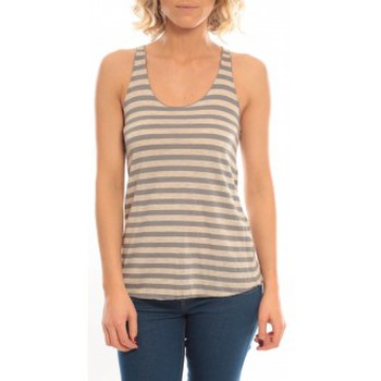 textil Mujer Camisetas sin mangas So Charlotte Oversize tank Top Stripe T36-371-00 Gris Gris