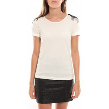 textil Mujer Tops / Blusas Vero Moda Barut SS Top 96915 Blanc Blanco