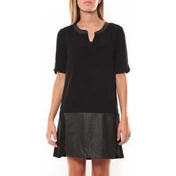 textil Mujer Vestidos Vero Moda Selma 3/4 Short Dress 97506 Noir Negro