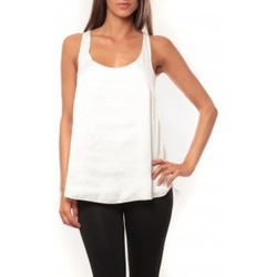 textil Mujer Tops / Blusas Vero Moda Tokio S/L Top It 10108950 Blanc Blanco