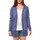 textil Mujer Chaquetas de punto Vero Moda Coon LS Cardigan 10111383 Bleu Azul