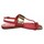 Zapatos Mujer Sandalias Cassis Côte d'Azur Sandales Fiduz Rouge Rojo
