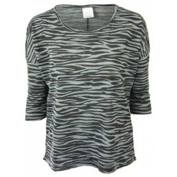 textil Mujer Tops / Blusas Vero Moda Poda Cool 3/4 Top GA 10115471 Gris Gris
