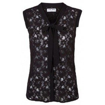 textil Mujer Tops / Blusas Vero Moda Tina SL Top 10116974 Noir Negro
