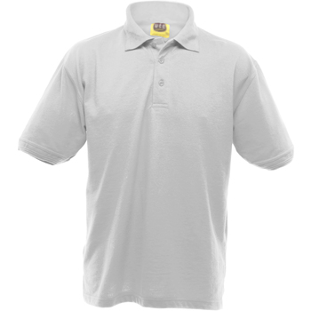 textil Hombre Polos manga corta Ultimate Clothing Collection UCC004 Blanco