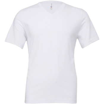 textil Hombre Camisetas manga corta Bella + Canvas CA3005 Blanco