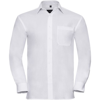 textil Hombre Camisas manga larga Russell 936M Blanco
