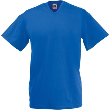 textil Hombre Camisetas manga corta Fruit Of The Loom 61066 Azul