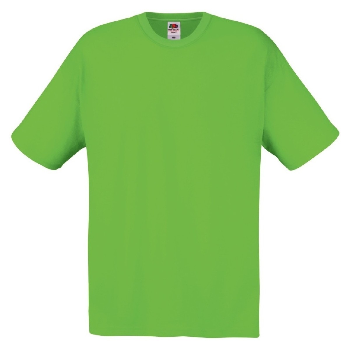 textil Hombre Camisetas manga corta Fruit Of The Loom 61082 Verde
