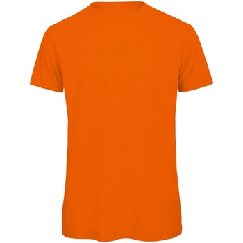 textil Hombre Camisetas manga larga B And C TM042 Naranja