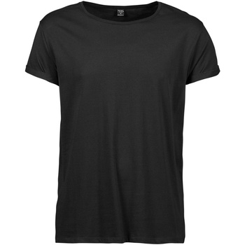 textil Hombre Camisetas manga larga Tee Jays TJ5062 Negro