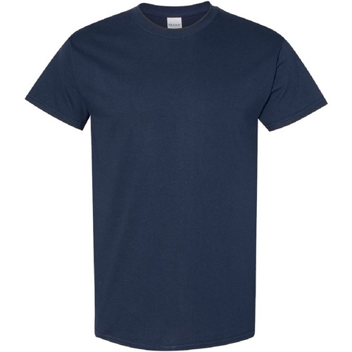 textil Hombre Camisetas manga corta Gildan Heavy Azul