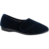 Zapatos Mujer Pantuflas Gbs Audrey Velcro Azul