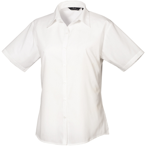 textil Mujer Camisas Premier PR302 Blanco