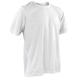 textil Hombre Camisetas manga corta Spiro S253M Blanco