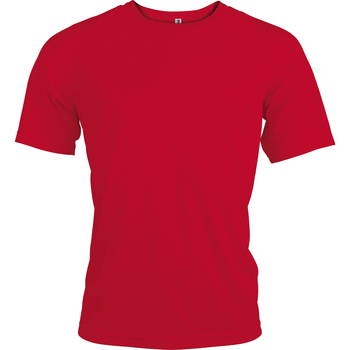 textil Hombre Camisetas manga corta Kariban Proact PA438 Rojo