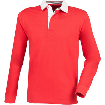 textil Hombre Tops y Camisetas Front Row FR104 Rojo