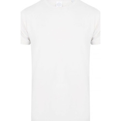 textil Hombre Camisetas manga corta Skinni Fit SF122 Blanco