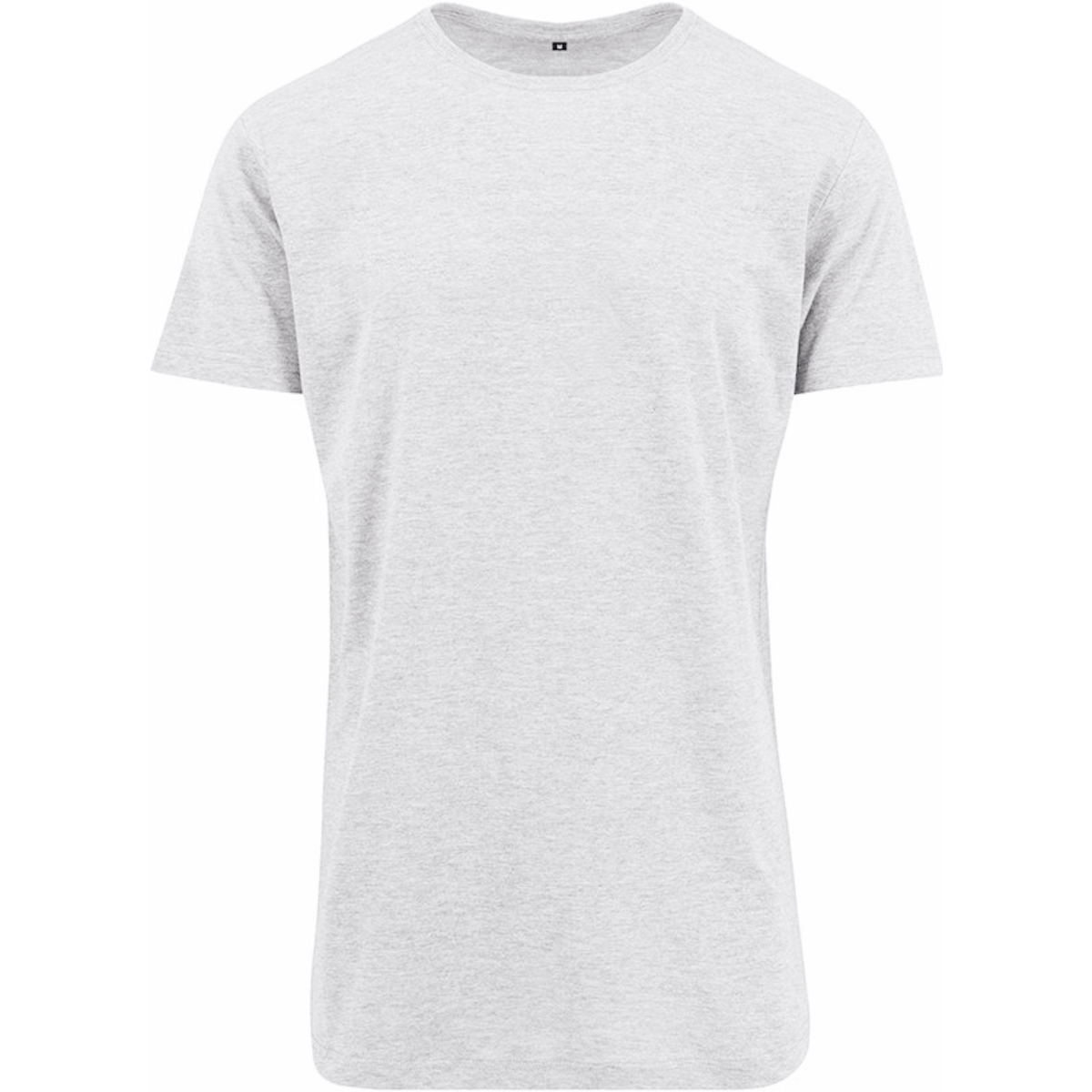textil Hombre Camisetas manga larga Build Your Brand Shaped Blanco