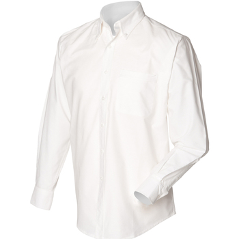 textil Hombre Camisas manga larga Henbury HB510 Blanco