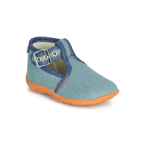 Zapatos Niño Pantuflas GBB SAPPO Azul / Jean