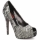 Zapatos Mujer Zapatos de tacón Missoni RM72 Negro / Plateado