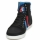 Zapatos Zapatillas altas hummel TEN STAR HIGH CANVAS Negro / Azul / Rojo