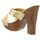 Zapatos Mujer Sandalias Top Way B736910-B7200 Oro