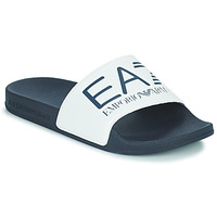 Zapatos Chanclas Emporio Armani EA7 SEA WORLD VISIBILITY SLIPPER Blanco / Marino