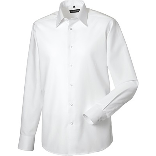 textil Hombre Camisas manga larga Russell 922M Blanco