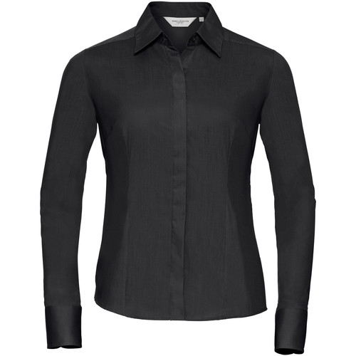 textil Mujer Camisas Russell 924F Negro