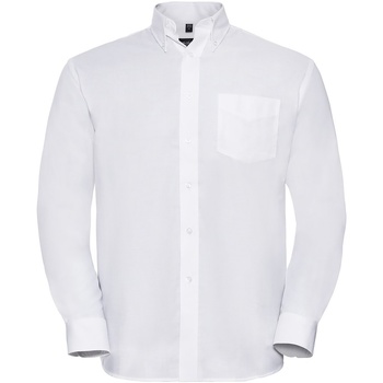 textil Hombre Camisas manga larga Russell 932M Blanco