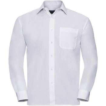 textil Hombre Camisas manga larga Russell 934M Blanco