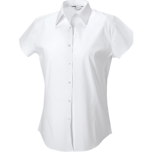 textil Mujer Camisas Russell 947F Blanco