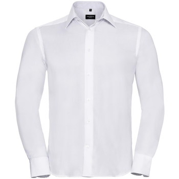 textil Hombre Camisas manga larga Russell 956M Blanco