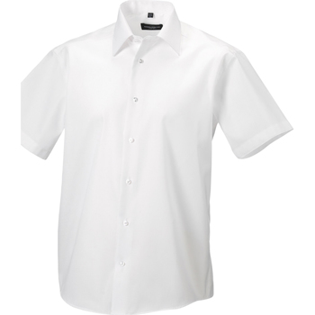 textil Hombre Camisas manga corta Russell 959M Blanco