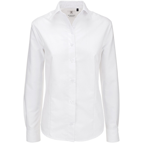 textil Mujer Camisas B And C SWO03 Blanco